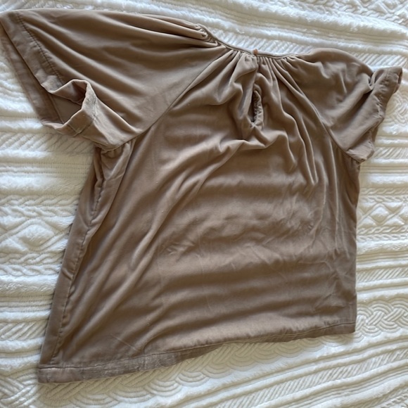 Old Navy Rose Coloured Velvet Top - Picture 4 of 6